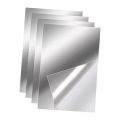 Soft Mirror Sticker Wall-Mounted Self-Adhesive Non-breakable Lenses. 