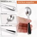 Ice Cream Scooper Kitchen & Dinning Solid Ice Cream Scoop, Kitchen Scooper With Non-Slip Rubber Grip, Scooping For Hardest Ice Cream. 