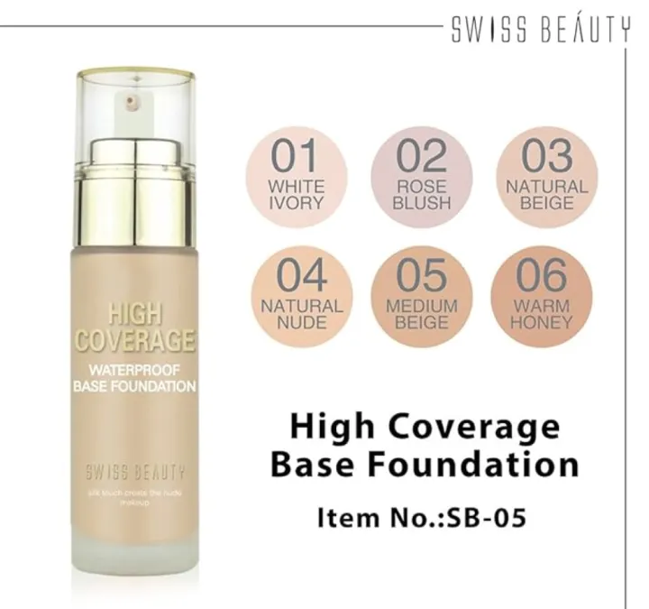 SWISS%20BEAUTY%20High%20Coverage%20Waterproof%20Base%20Matte%20Liquid%20Foundation%2060gm%20-%20Image%206
