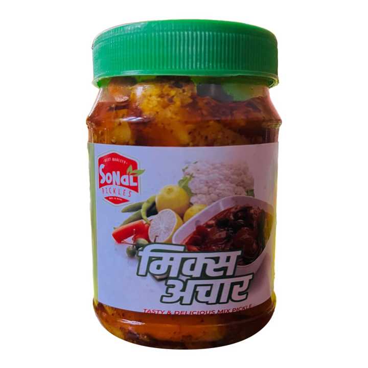 Sonal Tasty And Delicious Mix Pickle (350GM)