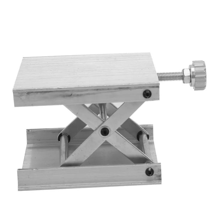 Portable Adjustable Height 80mm Lab Lifting Platform Aluminum Alloy ...