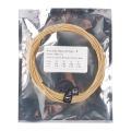 OUMERY 4Pcs/Set Acoustic Bass String Brass Carbon Steel Core Strings for Musical Instruments Bass Strings Bass Part. 