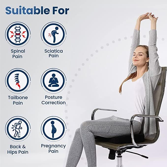 Orthopedic%20Soft%20Foam%20Donut%20Ring%20Cushion%20Pillow%20for%20Piles,%20Hemorrhoids%20Coccyx%20Tailbone%20Fistula%20Sciatica%20Post%20Natal%20Chair%20Lumar%20Pain%20Relief%20During%20Pregnancy,%20Seat%20Pillow,%20Washable,%20Blue%20-%20Image%204
