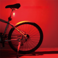 1200MAh LED Taillight Bicycle Rechargeable Rear Light Bicycle Safety Warning Light Bike Rear Tail Light Cycling Supplies. 