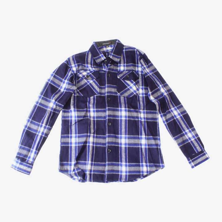 Blue Color Full Sleeve Check Shirt for Boys