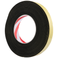 5m Black Single Sided Self Adhesive Foam Tape Closed Cell 20mm Wide x 3mm Thick. 