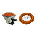 IGT Low Pressure LPG Gas Regulator With Auto Shut Off Design With Maximum Safety Along With 2 Meter Surakshya Gas Pipe And Two Clamps. 