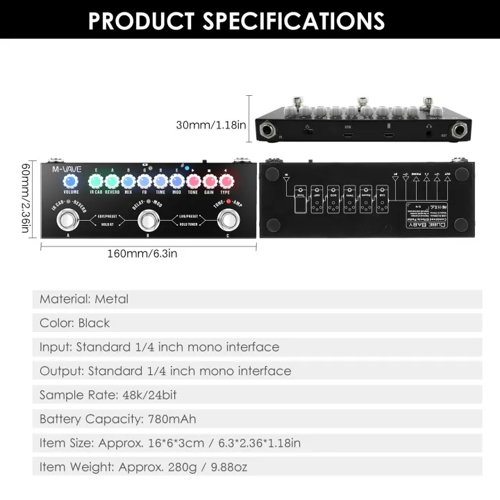 M-VAVE%20CUBE%20BABY%20Portable%20Multifunctional%20Electric%20Guitar%20Combined%20Effect%20Pedal%20-%20Image%208