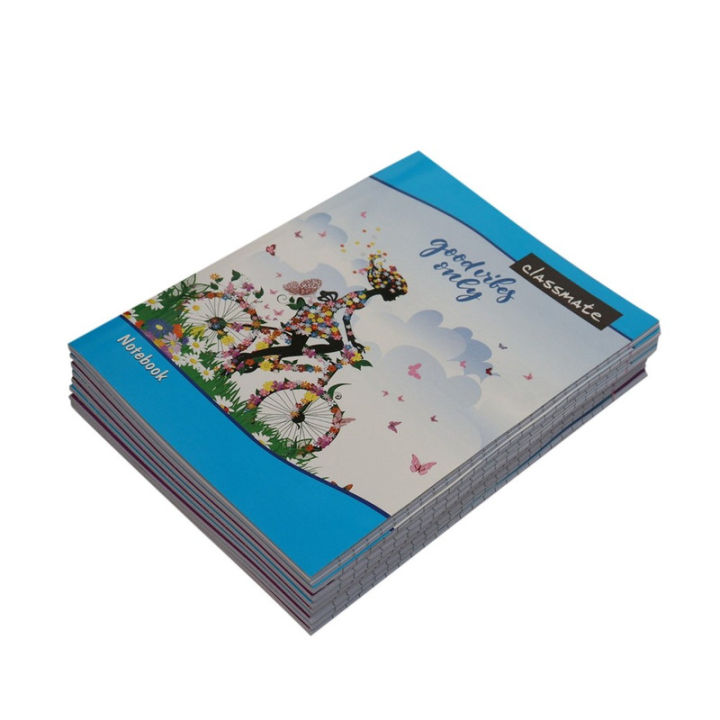 Pack Of 9 Classmate Printed Good Vibes Only Nepali  Copy