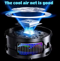 MEMO CX15 AI Digital Display Mobile Game Cooling Fan Colourful Led Light Phone Cooler. 