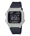 Casio Black Color Resin Quartz Watch For Men W-217HM-7BVDF. 