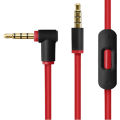 Replacement Remote Talk Audio Cable for Studio, Executive, Mixer, , Wireless, and Pro Headphones(Black+Red). 