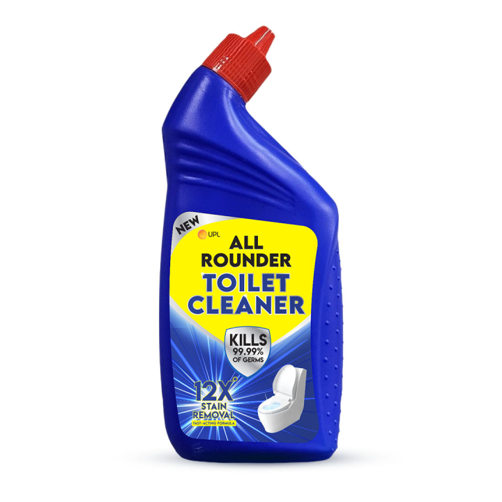 All Rounder Toilet Cleaner 500 ML | Powerful 99.9% Germ Kill | Extra Thick Gel | Dual Action Cleaning & Disinfection | Removes Tough Stains, Limescale & Hard Water Marks | Fresh Fragrance | Eco Friendly Formula