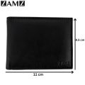 Zamz Genuine 100% Slim Leather Wallet For Men. 