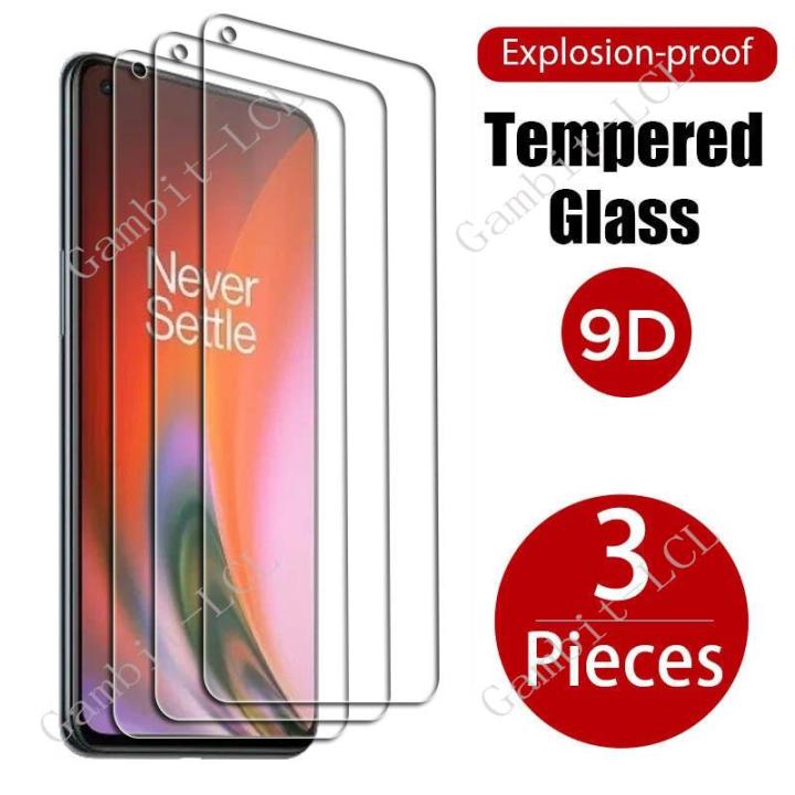 Huili StoreOriginal 3PCS Tempered Glass For OnePlus Nord 2T 5G 6.43 NordCE One Plus OnePlusNord2T Nord2T CPH2399 CPH2401 Screen Protector Cover Film