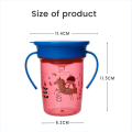 Mumlove 360 Degree Leakproof Baby Learning Drinking Cup - BPA-Free Toddler Water Bottle. 