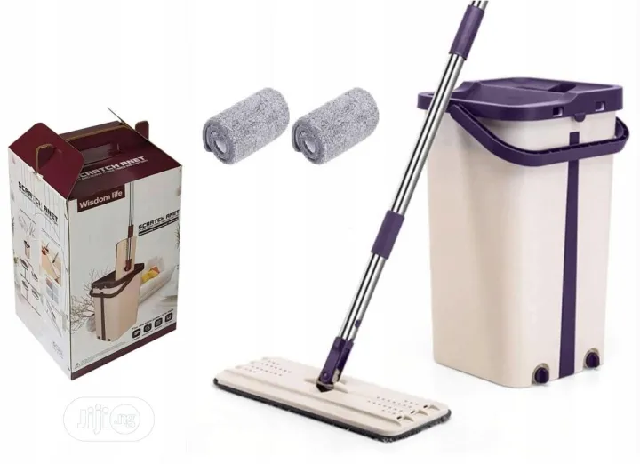 SCRATCH%20Cleaning%20Mop%20with%20Bucket%20Hands-Free%20Microfiber%20Flat%20Spin%20Mop%20System%20360%C2%B0%20Flexible%20Head%20-%20Image%207