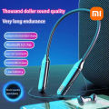 2025 NEW Xiaomi Wireless Earphones Neckband Headphones Gaming LED Display Hifi Stereo Sports Headset Halter Waterproof Magnetic Earbuds. 