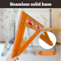 2-In-1 Rafter Square,Positioning Triangle Ruler Innovative Rafter Square Tool Adjustable Triangle Ruler Protractor 2pcs. 