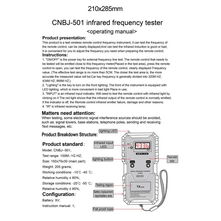IR%20Infrared%20Frequency%20Tester%20Wireless%20remote%20control%20frequency%20tester%20-%20Image%207