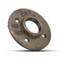 1'' Bronze Malleable Threaded Floor Flange Steel Iron Pipe Fitting Wall Mounted. 