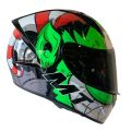MT Stinger B Melkor D6 Gloss Fluor Green Full Face Motorcycle Helmet By Moto World Nepal. 
