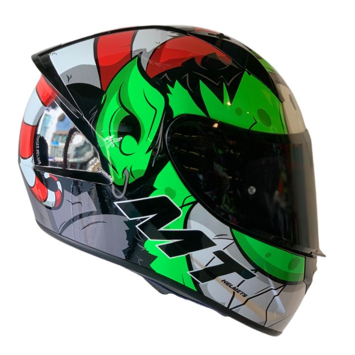 MT%20Stinger%20B%20Melkor%20D6%20Gloss%20Fluor%20Green%20Full%20Face%20Motorcycle%20Helmet%20By%20Moto%20World%20Nepal%20-%20Image%203