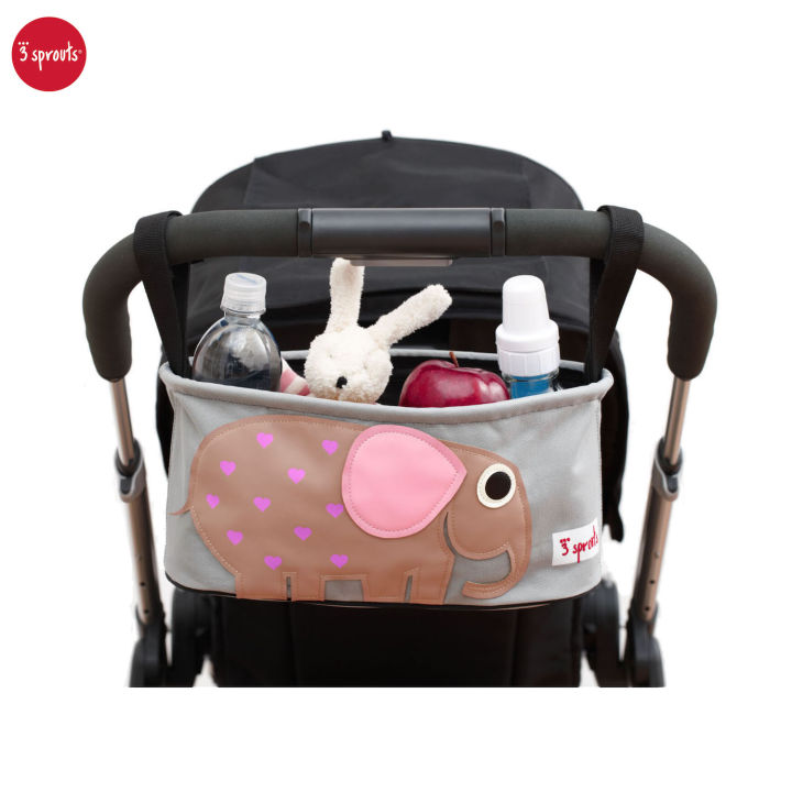 3%20Sprouts%20Universal%20Stroller%20Organizer,%20Elephant%20-%20Image%202