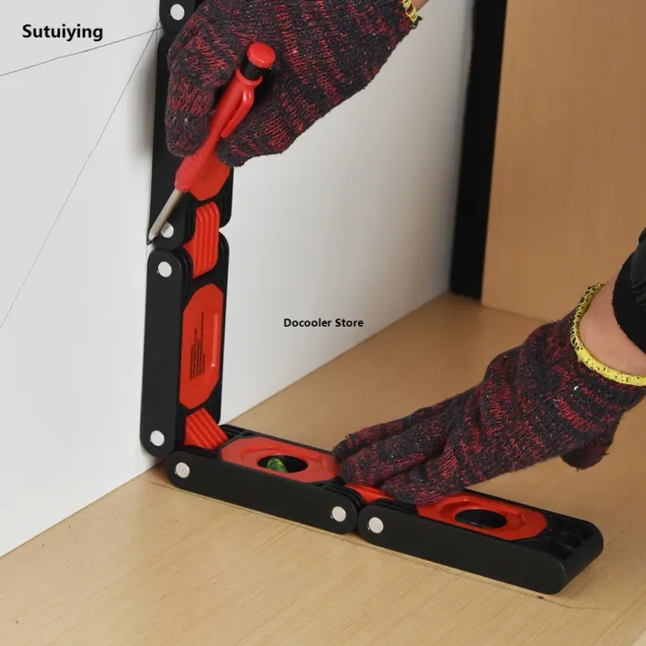Woodworking%20High%20Precision%20ToolMeasurementsSutuiyingCorner%20Multi-function%20Level%20Goniometer%20Fashion%20Folding%20Small%20Measuring%20Tool%20-%20Image%202