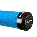 FORIDE 1Pair Bicycle Handlebar Grips Double Lock Bicycle Grip Cycling Accessories for Folding Bike Road Bike Pink. 