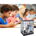 Cell Phone Lock Box Cell Phone Jail Lock Safe Cell Phone Cage, Fine Workmanship. 