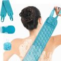 Accessories bathroom silk bath back, exfoliate, exfoliating 3 pieces bath towel set gloves bath flowers, scrubber, loofah sponge,. 