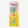 Tinkle Face & Eyebrow Stainless Razors (Pack of 3). 