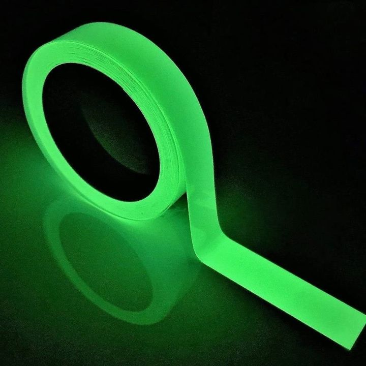 3 Mtr. Removable Waterproof Photo luminescent Glow In The Dark Safety Tape