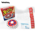 Wenefang Sutuiying New Basta Spanish Tapple Word Game - English Tapple Games Version High Quality Profesional Quick Thinking Letter Pressing Board Game-Christmas Halloween. 