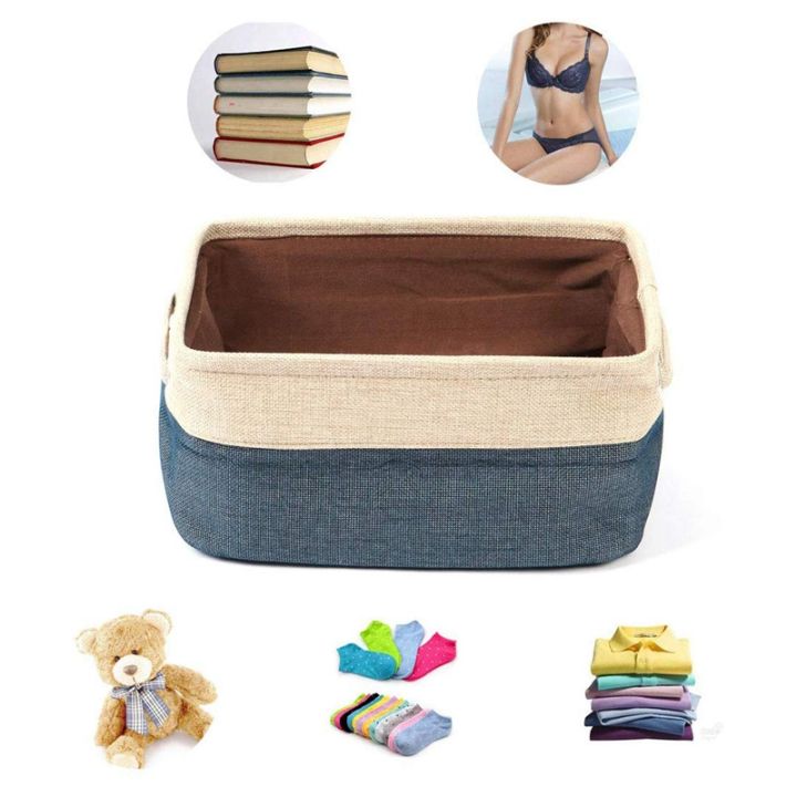 Storage%20Bins,Collapsible%20Fabric%20Storage%20Basket%20with%20Dual%20Handles,%20Foldable%20Toy%20Bins%20for%20Clothes%20Storage,Home%20Organizer%20for%20Bedroom%20Office%20Closet%20Kitchen%20Dark%20Blue%20S%20-%20Image%204