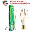 (60 Large Sticks) Natural Power Citronella Mosquito Repellent incense Sticks, Natural Incense Agarbatti. 