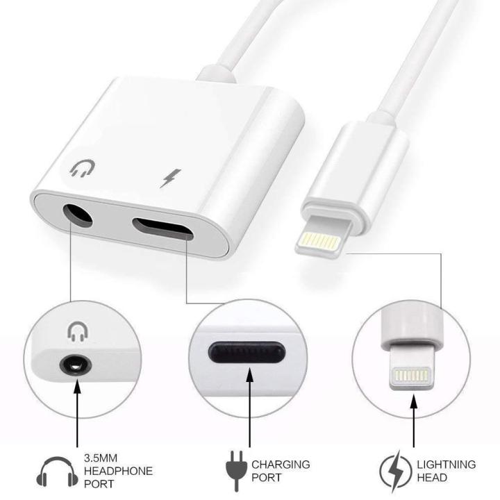 Headphone%20Jack%20Adapter%20Dongle%20Xs/Xs%20Max/Xr/%208/8%20Plus/X%20(10)%20/%207/7%20Plus%20Adapter%20To%203.5Mm%20Jack%20Converter%20Car%20Charge%20Accessories%20Cables%20&%20Audio%20Connector%202%20In%201%20Earphone%20Splitter%20Adaptor%20-%20Image%205