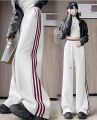3 Stripe Straight Trouser For Women. 