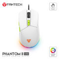 Fantech Phantom II VX6 Neon Macro Gaming Mouse with Ergonomic Design & RGB Lighting Effects. 