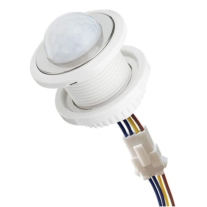 LKPCIGCXM Mini Motion Sensor Light Switch 110-220V PIR Sensor Smart Detection Time Adjustable Infrared Induction Detector