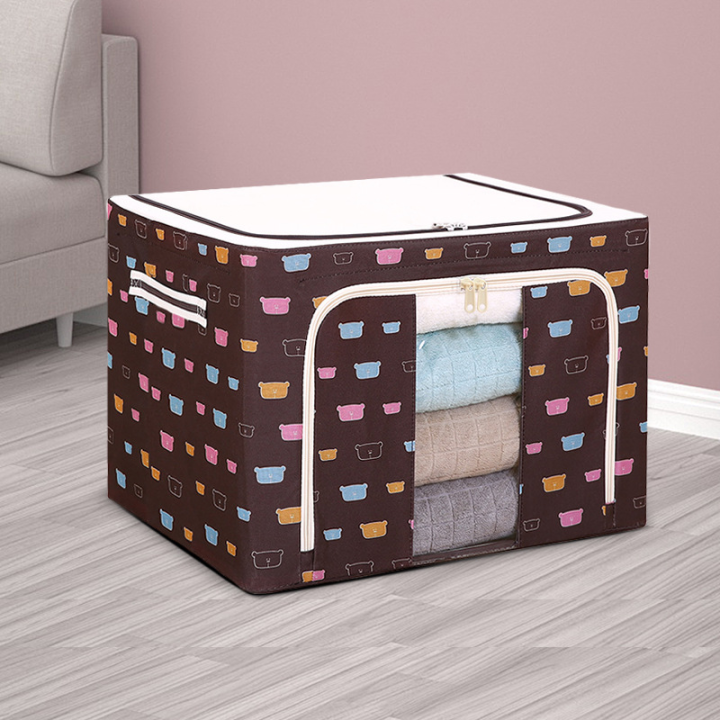 Storage%20Box%20Foldable%20Large%20Capacity%20Oxford%20Cloth%20Clothes%20Sundries%20Organizer%20Case%20For%20Household%20-%20Image%203
