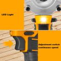 Ingco Cordless 300NM Impact Wrench Brushless Motor 1/2. 