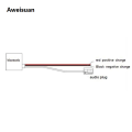 Aweisuan 【LoLular design】1pc Car Bluetooth Module Aux-In Audio For Bmw E60 04-10 E63 E64 E61 Mini Navi Radio Stereo Aux Cable Adapter Wireless Audio. 