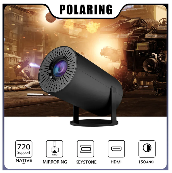 HY300  Projector Android 11 1080P 1280*720P Home Outdoor Cinema Projector