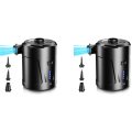 fasdaga 2X Electric Air Pump Portable Wireless Air Pump Inflatable Mattress Pump Inflator&Deflator Pool Pump for Camping Boats. 