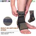 1Pcs Copper Ankle Braces Support Compression Sleeves for Injury Recovery,Joint Pain,Plantar Fasciitis,Sprained Ankle,ACL,Sports. 