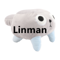 Dandy’s World Plush Shrimpo and Glisten Plush Toy Movie Stuffed Animals Cute Anime Pebble Dog Doll Toys for Kids Birthday Gift. 