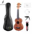 Enya EUS20 21 inch Soprano Ukulele with Bag, Capo, Strap, Strings. 