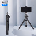 Jmary MT-30 Multifunctional Mini Tripod & Selfie Stick – 360° Rotation, Adjustable Height (21.5-30cm), Portable for Cameras, Smartphones, Vlogging & Live Streaming. 